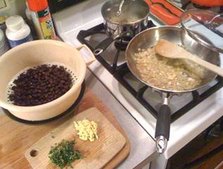 Description: Brasilian Black Beans Mange Salza-Prep-2.jpg